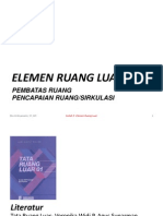 Kuliah 5 Elemen Ruang Luar