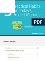 5 Practical Habits For Todays Project Manager