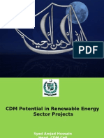 CDM Potential in Renewable Energy Sector - Final