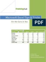 Excel Tips & Tricks E-Book V1.1