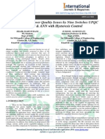 Mitigation of Power Quality Issues by Nine Switches UPQC Using PI & ANN with Hysteresis Control