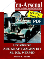 Waffen-Arsenal Sp 36 - Der Schwere Zugkraftwagen 18t Sd.kfz.9 FAMO