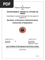 Introduction To Micro Finance