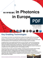 Invest in PhotonicsInvest in Photonics in Europe 