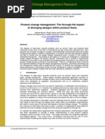 Design divergence - the impact of through-life design change on product fleets - SDM 2015 Conference Paper