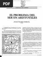 Reseña "El Problema Del Ser en Aristóteles"