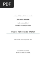 Musica na Educação Infantil