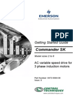 Commander SK Start Up Guide PDF