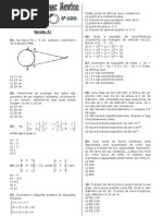 Matemática 3 - Revisão 01