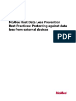 McAfee DLPe Device Control Best Practices