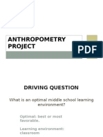 Anthropometry Project