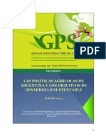 Las Politicas Agricolas Argentina Objetivos de Desarrollo Sustentable
