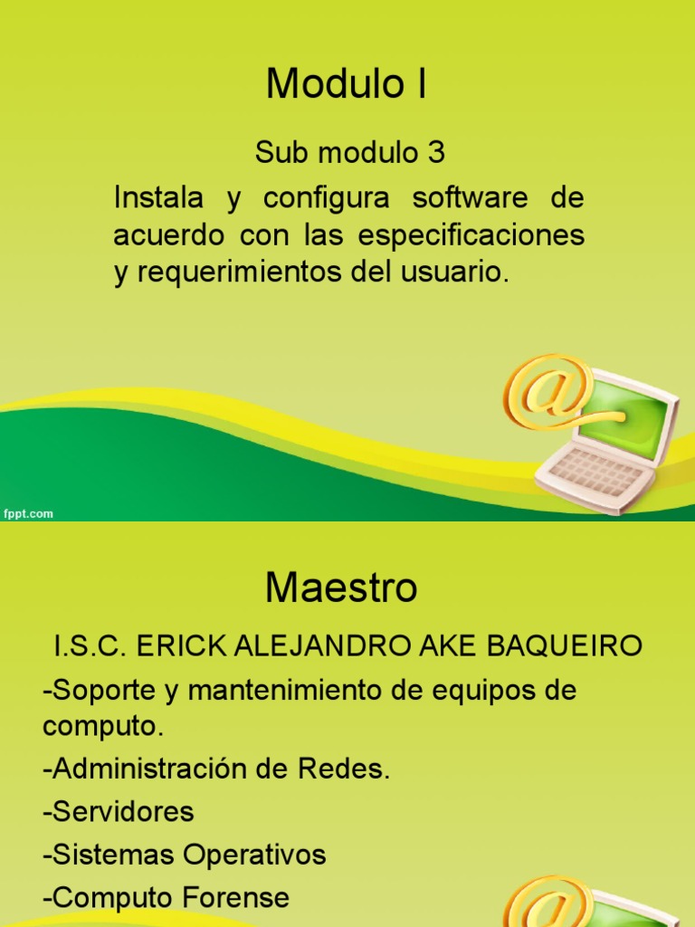 Instala y Configura Software | PDF