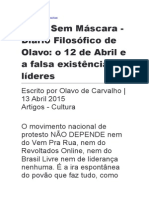 Diário Filosófico 12 Abril