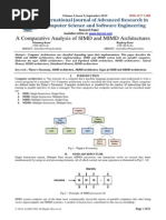 A Comparative Analysis of SIMD and MIMD Architectures