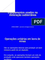 1863047 -  Mineração subterrânea