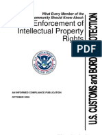 US Customs and Border Patrol Protection For Intellectual Property