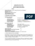 Plan Anual de Matematicas 4bgu 2013 - 2014