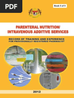 PRP Parenteral Nutrition Logbook