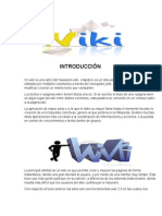 INTRODUCCIÓN DE WIKIS