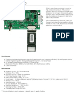 Finger Print FPM 10A Bio Module-DATASHEET