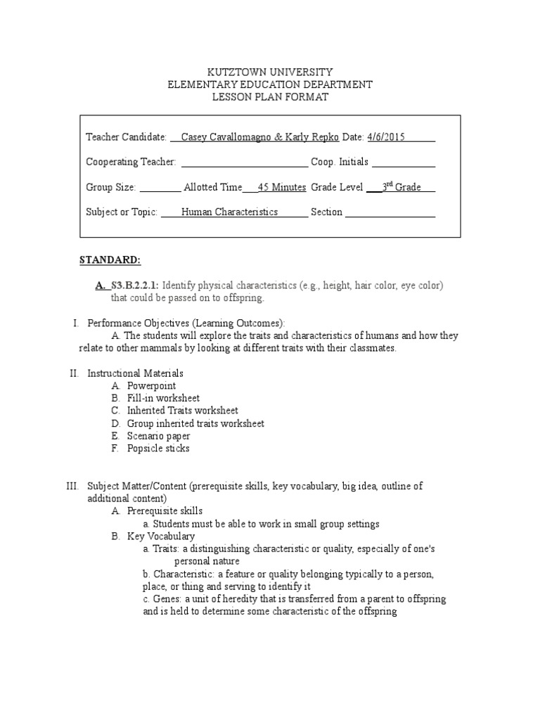 lesson 5 pdf heredity cognition