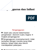 Pengangguran dan Inflasi di Indonesia