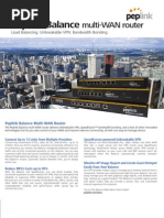 Peplink Balance Datasheet