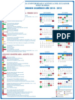 Calendario Académico 2015