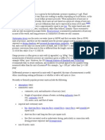 Liquid of Height h and Density ρ is Given by the Hydrostatic Pressure Equation p