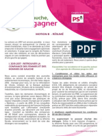 Résumé de La Motion B - 4 Pages