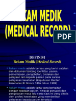 Rekam Medis Dalam Sistem Informasi Kesehatan