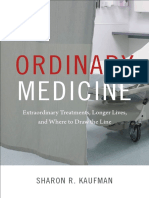 Ordinary Medicine by Sharon R. Kaufman