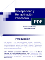 Discapacidad y Rehabilitacion Psicosocial