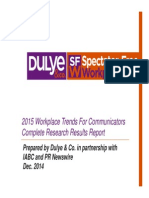 2015 Workplace Trends - Complete Results Report - 041615 - To POST To WEBSITE