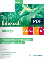 Student Unit Guide - Edexcel Biology Unit 3 & 6
