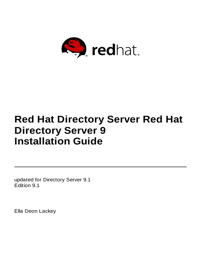 Red Hat Directory Server 9.0 Installation Guide en US PDF Command