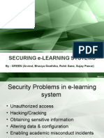 E-Learning System Security