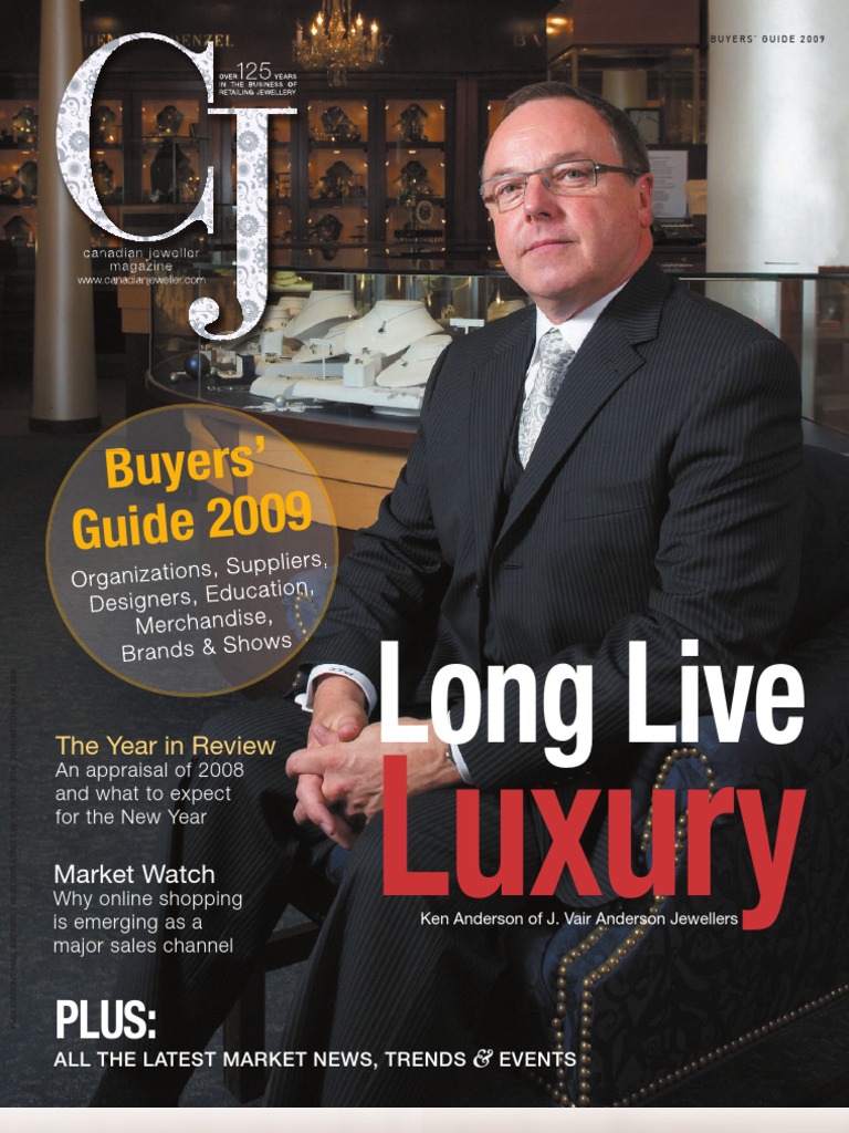 Canadian Jeweller Magazine December 2008 Buyers Guide, PDF, Publishing