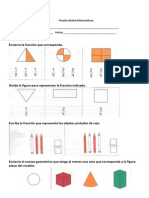 Prueba Global Matemática