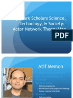 College Park Scholars Science, Technology, & Society: Actor Network Theory Map