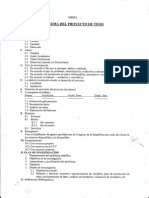 Esquema de Proyecto de Tesis