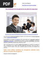 Use Sinalização de Emergência No Seu Plano de Segurança