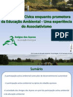 Participação Cívica Enquanto Promotora Da Educação Ambiental Uma Experiência Do Associativismo