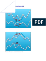 Divergence patterns and indicators for trend reversals and continuations