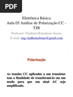 Eletrônica Básica - Análise Polarização DC - TJB