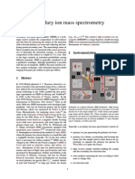 Secondary Ion Mass Spectrometry