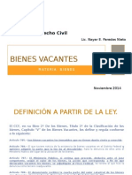 Bienes Vacantes