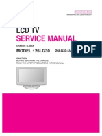 LG 26LG30 Service Manual