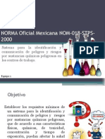 NORMA Oficial Mexicana NOM-018-STPS-2000